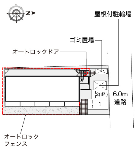 レオネクストイクセン６の間取り