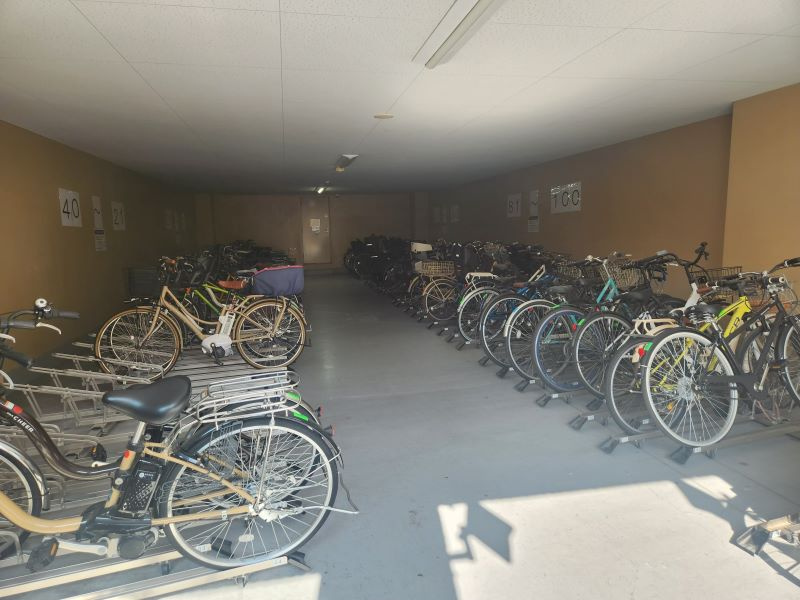 パルメーラ垂水ヒルズの駐輪場