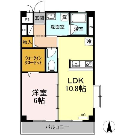 トレソール北金田の間取り
