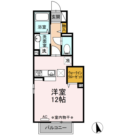ベガの間取り