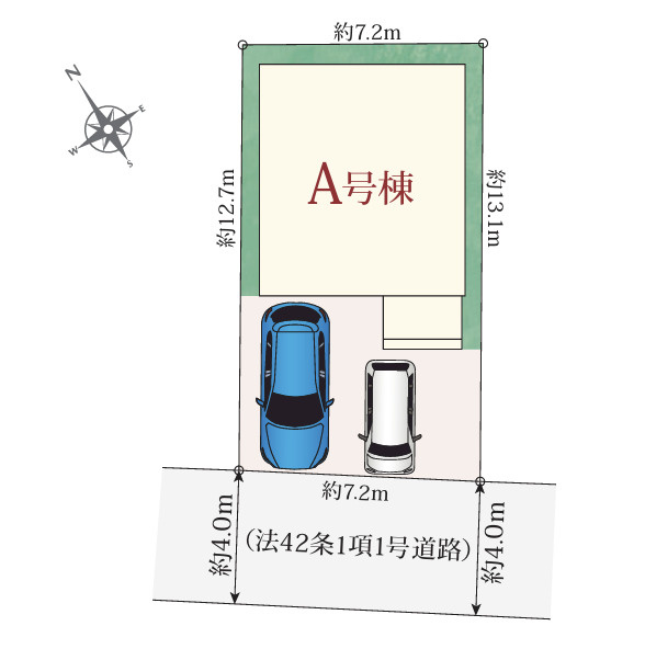 ハートフルタウン名東区新宿2丁目の区画図|キャンペーン対象物件です♪詳細は弊社ホームページもしくはスタッフまでお気軽にお問合せ下さいませ♪ お役に立てる自信があります♪