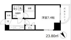 ミュプレ北浜EASTの間取り