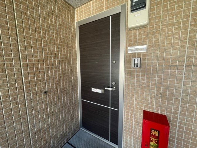 K・フルールBのエントランス