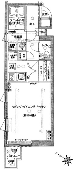 【間取り】 | グランティアラ武蔵小山