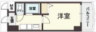 HOPE CITY天神橋の間取り