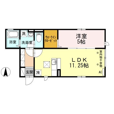 メゾンハネダの間取り