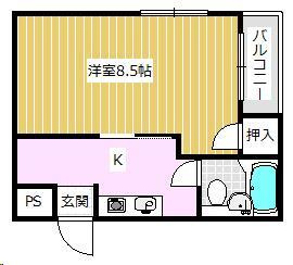 【間取り】 | 宮野マンション