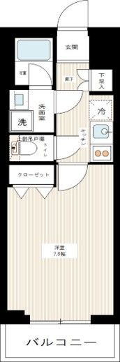 ＭＡＸＩＶ武蔵小金井の間取り