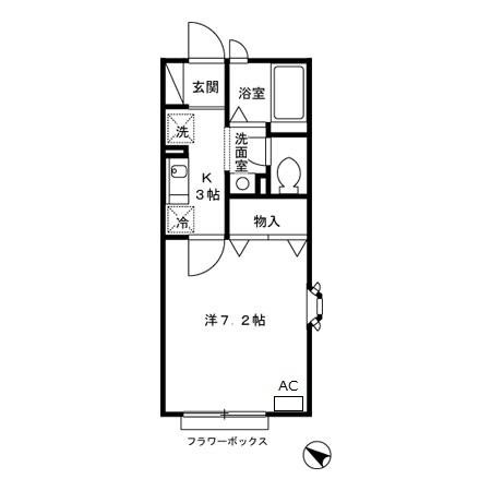 【間取り】 | ガーデンプラザ　弐番館