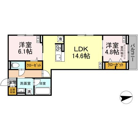 【間取り】 | D-PRECIOUS狛江東和泉