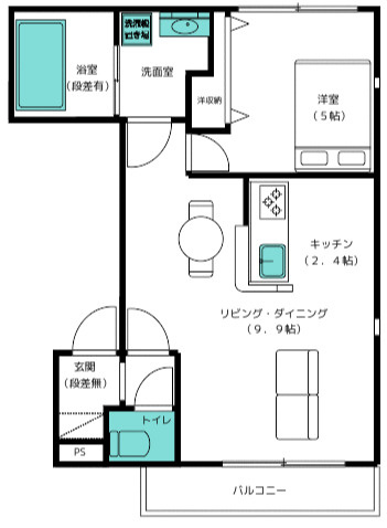 【間取り】 | ボヌール富士見台