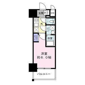 エスリード新大阪ザ・プレミアWESTの間取り