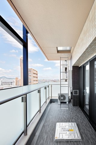 ブエナビスタ神戸イーストのバルコニー