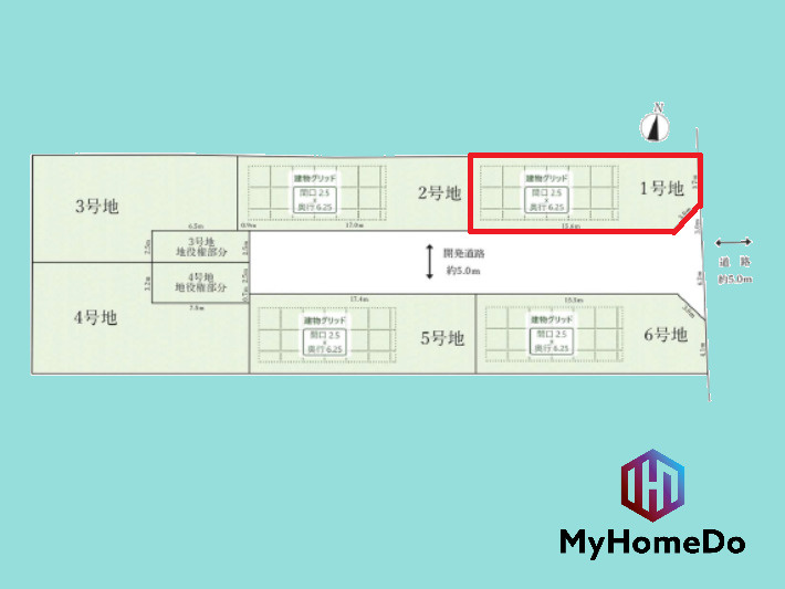 守山区新城　3期の土地図