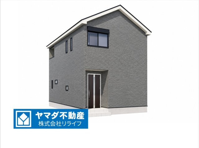 クワイエ　岐阜市上川手第５　全１区画分譲の外観：施工例|■1号棟
■YAMADA電機の　ヤマダ不動産　株式会社リライフ　大垣店■
耐震性能・制震性能を備えたおうち！
震度７の揺れに鍛えられた、建築基準法の1.5倍の壁量と制振装置（SAFE365）を完備