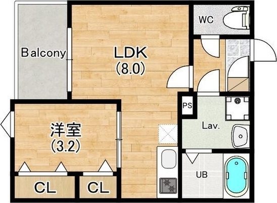【間取り】 | (仮称)ジーメゾン高畑べリシア