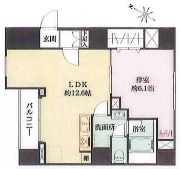 WHARF文京茗荷谷の間取り