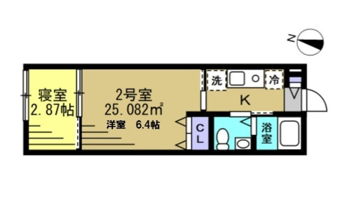 KT松戸六実の間取り
