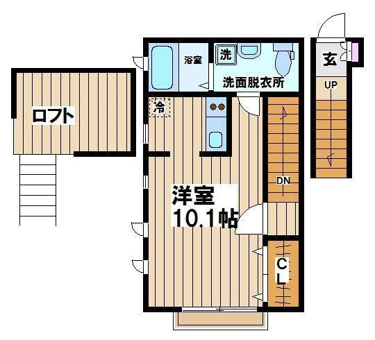 Ｌａ　Ｎｅｉｇｅ烏山Ⅰの間取り|間取りです。
