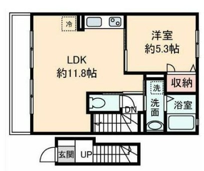 アストリア青葉ハイムの間取り