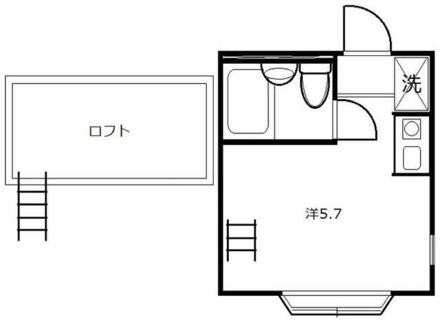 サンパレス上尾の間取り