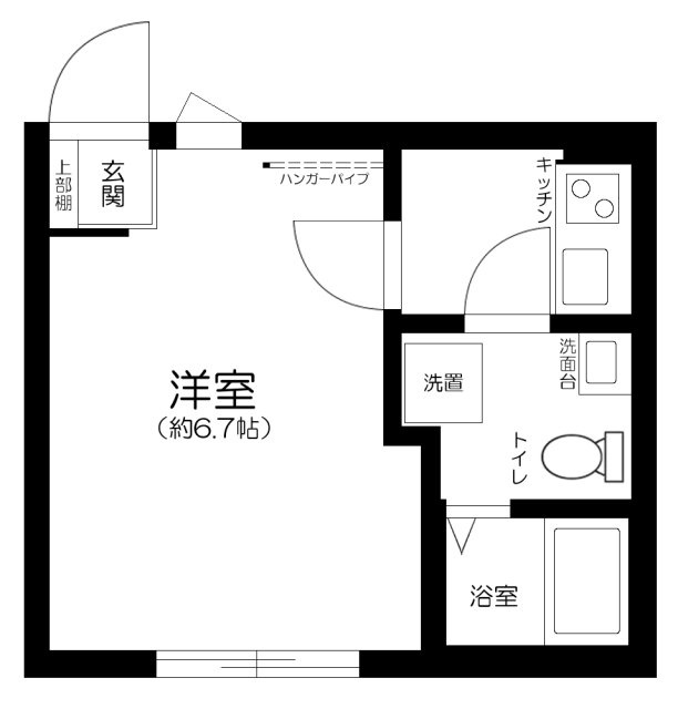 コートカリーナ竹ノ塚の間取り