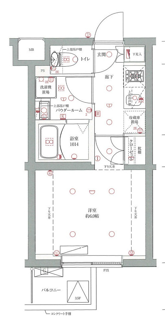 MAXIV HY's高砂AZの間取り