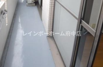 東府中マンション のバルコニー