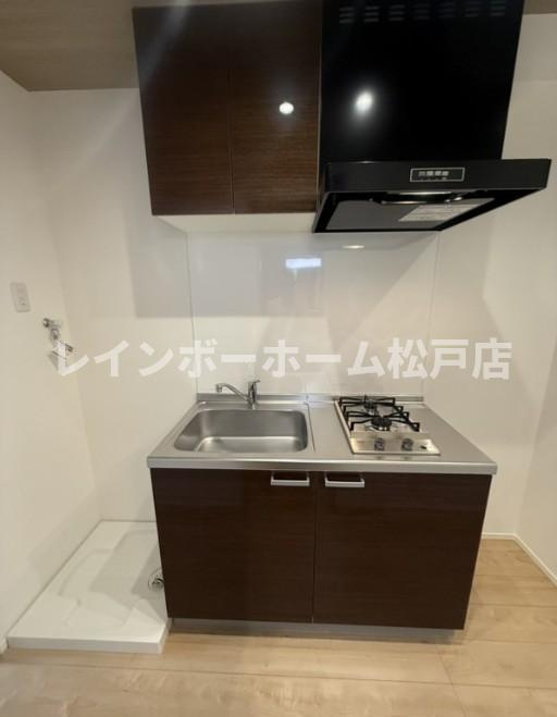 KT松戸六実のキッチン|きれいなキッチンです