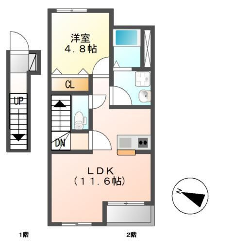 Ｓｈｉｎｅ　Ｈｉｌｌの間取り