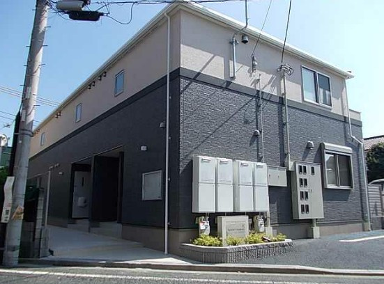江戸川区江戸川３丁目のアパートの外観
