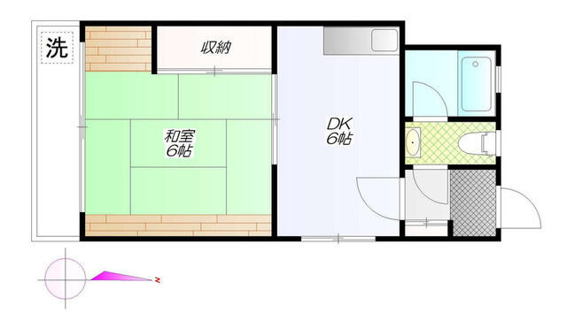 納戸マンションの間取り