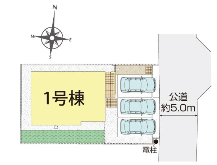 千葉市若葉区桜木北３丁目の区画図