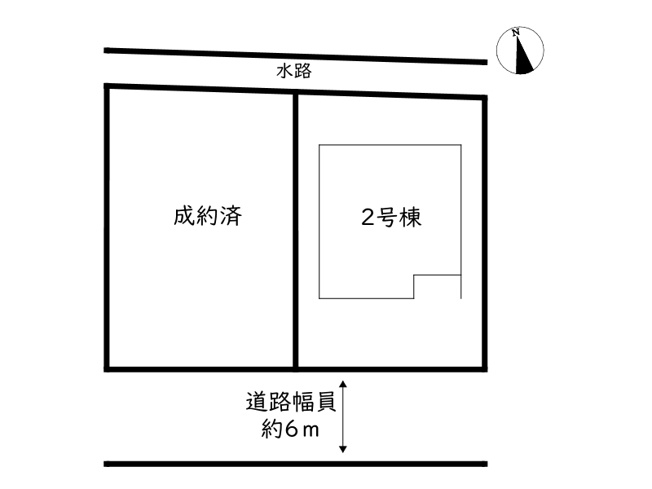 【区画図】 | 姫路市北原7期／全2棟