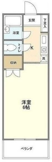 アイコート早稲田の間取り|間取りです。