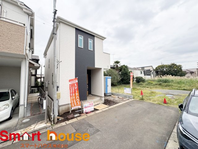 座間市ひばりが丘1丁目　新築1棟の前面道路含む現地写真|お気軽にお問い合わせください♪