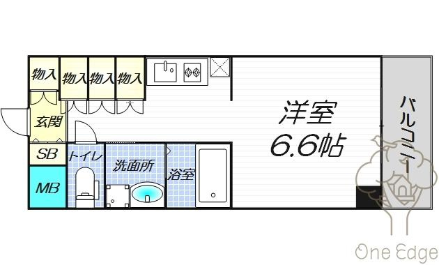 アークアベニュー梅田北の間取り