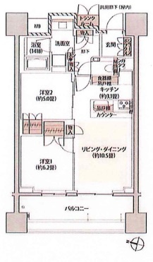 ザ・パークハウス本郷の間取り