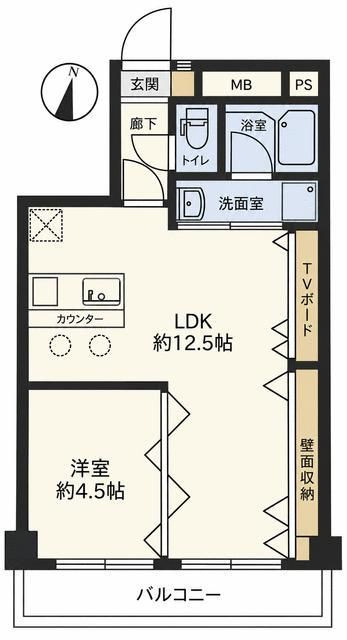 朝日関口マンションの間取り