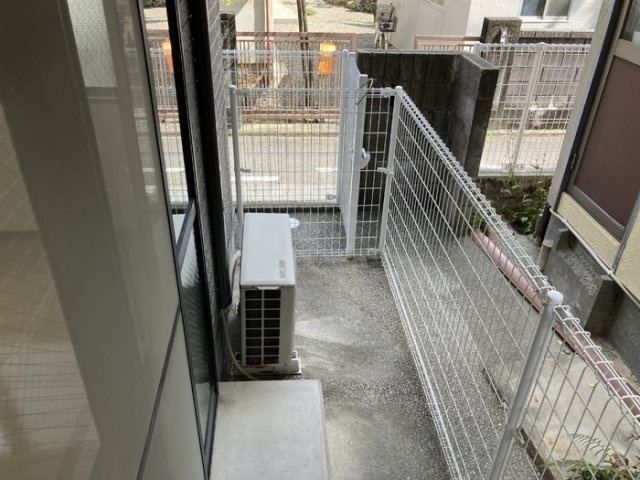 ハイツミレムの設備|テラス