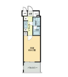 【間取り】 | パトリア九段下 | 間取りです。