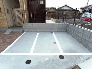 リブリ・サンモールの駐車場|駐車場があります
