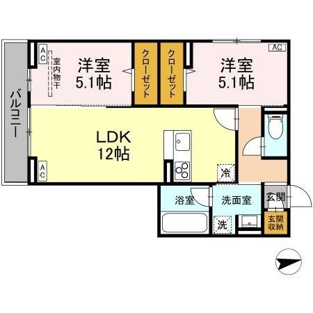 【間取り】 | D-PRECIOUS狛江東和泉