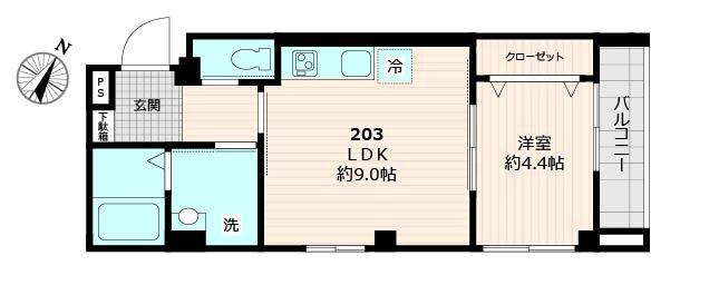 ビアンカ　フォレの間取り