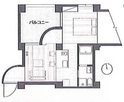 三組坂flatの間取り
