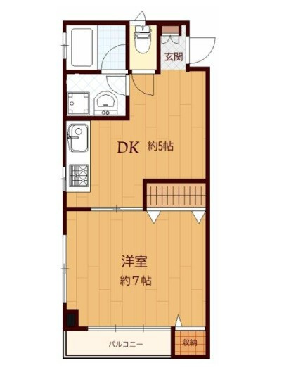 ハネーデュの間取り