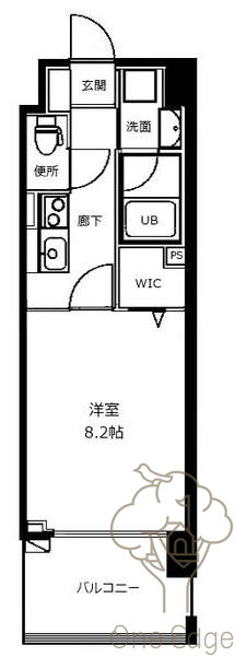 トライエスタ梅北の間取り
