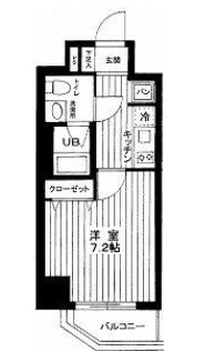 ヴェルト浅草の間取り|間取りです。