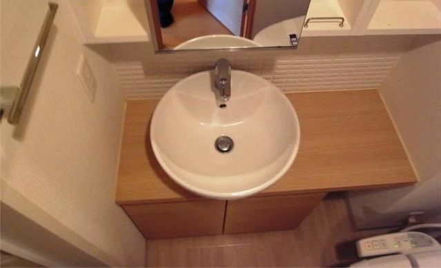 ヴォーガコルテ西馬込アジールコートの洗面所