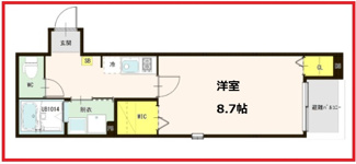【間取り】 | ハーモニーテラス柴又Ⅷ